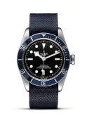 Tudor 79230b 0002 Heritage Black Bay Blue Manufacture Strap WatchBase