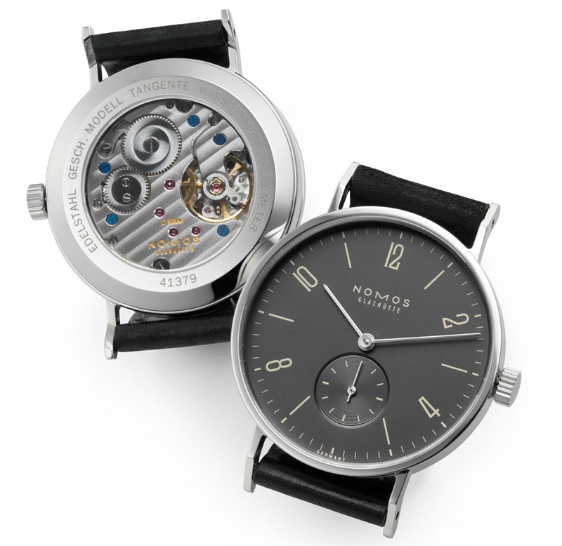 Nomos Glash tte 178 Tangente Ruthenium WatchBase