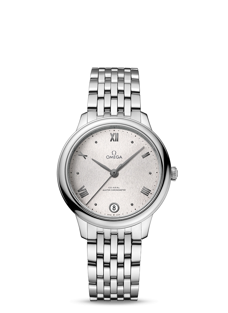 Omega 434.10.34.20.02.001 : De Ville Master Chronometer 34 Stainless ...