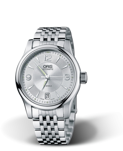 Oris 01 733 7578 4061-07 8 18 61 : Classic Date 37 Stainless Steel