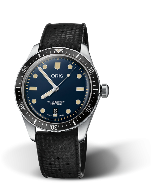 Oris 01 733 7707 4055-07 4 20 18 : Divers Sixty-Five 40 Stainless Steel ...