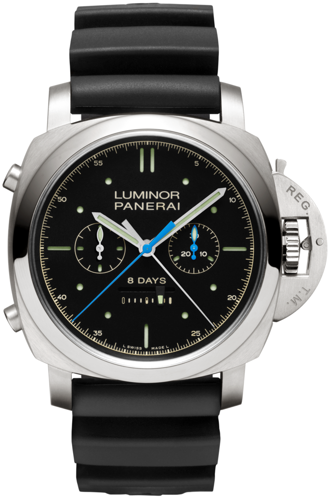 Panerai PAM00530 Luminor 1950 Rattrapante 8 Days Titanio WatchBase