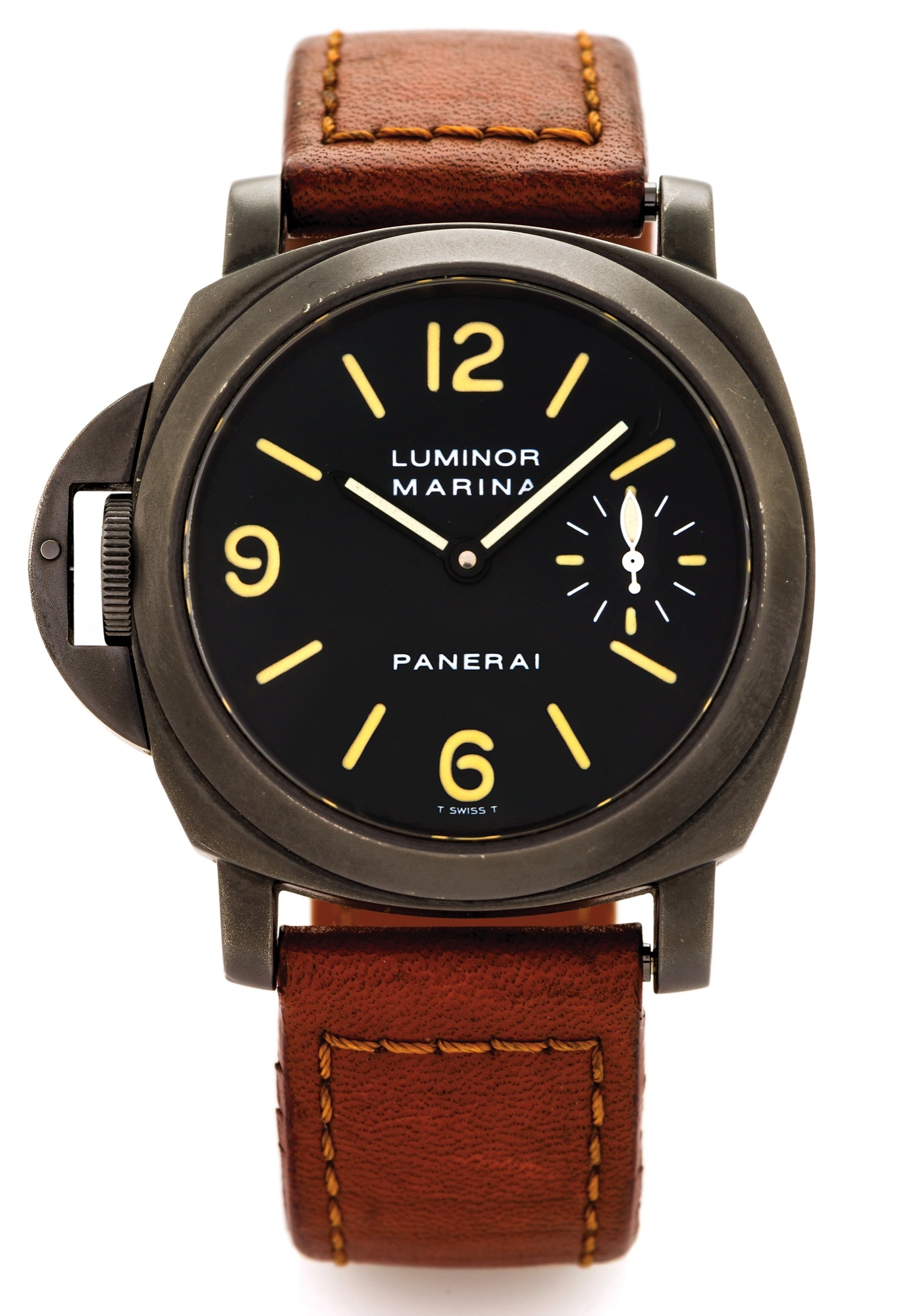 Panerai PAM00026 : Luminor Marina Left Handed PVD » WatchBase