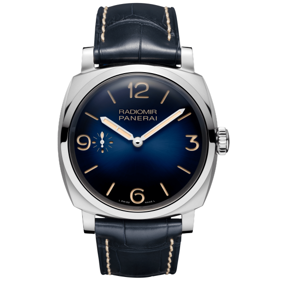 Panerai PAM00932 Radiomir 1940 47 3 Days Stainless Steel Blue