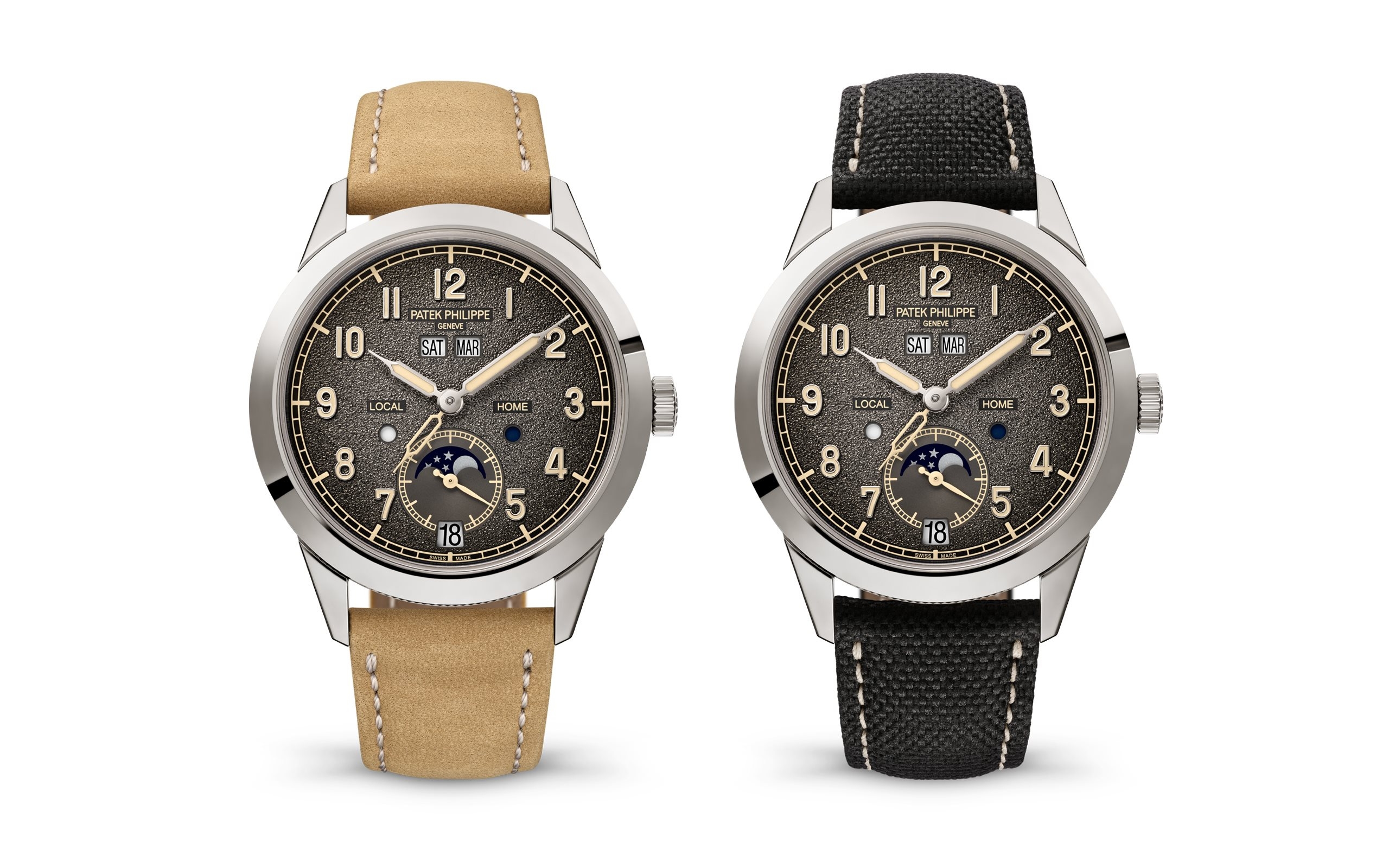 Patek Philippe 5326G 001 Calatrava Annual Calendar Travel Time White 