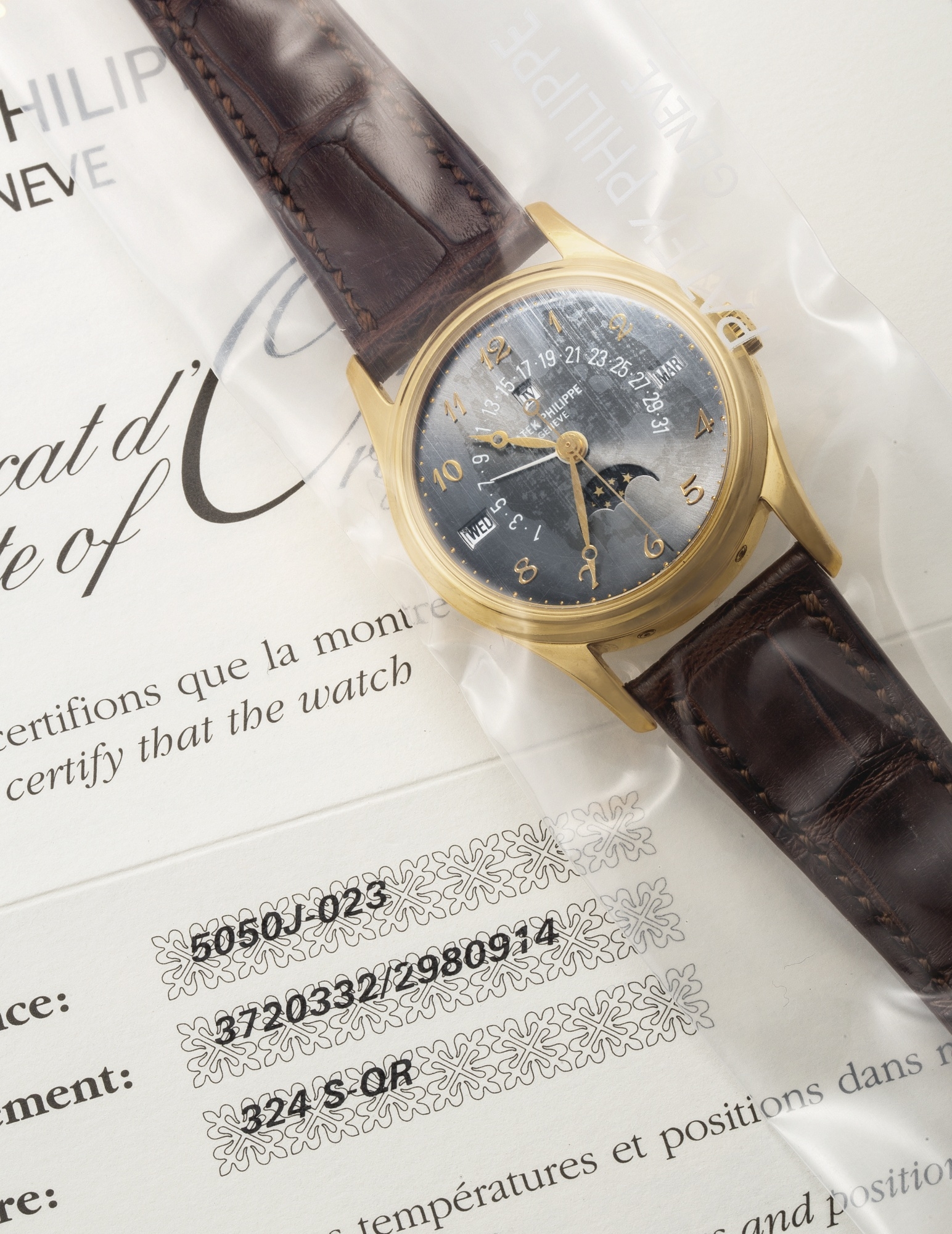 Patek Philippe 5050J 023 Perpetual Calendar 5050 Yellow Gold