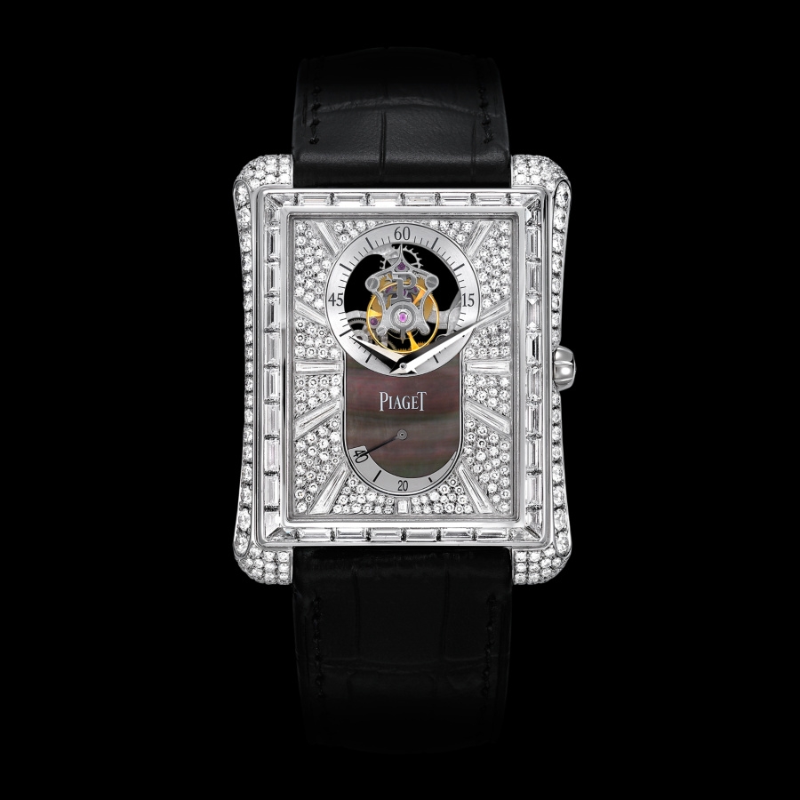 Piaget G0A33078 Emperador Tourbillon White Gold Full Diamond