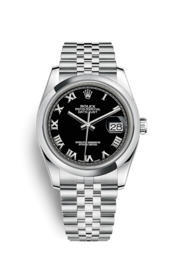Rolex 116200-0094 : Datejust 36 Stainless Steel Domed / Jubilee 