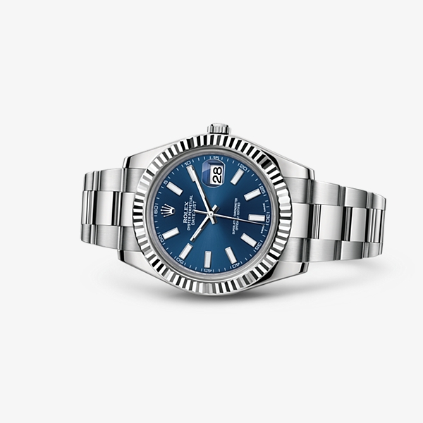 Rolex sales 116334 blue