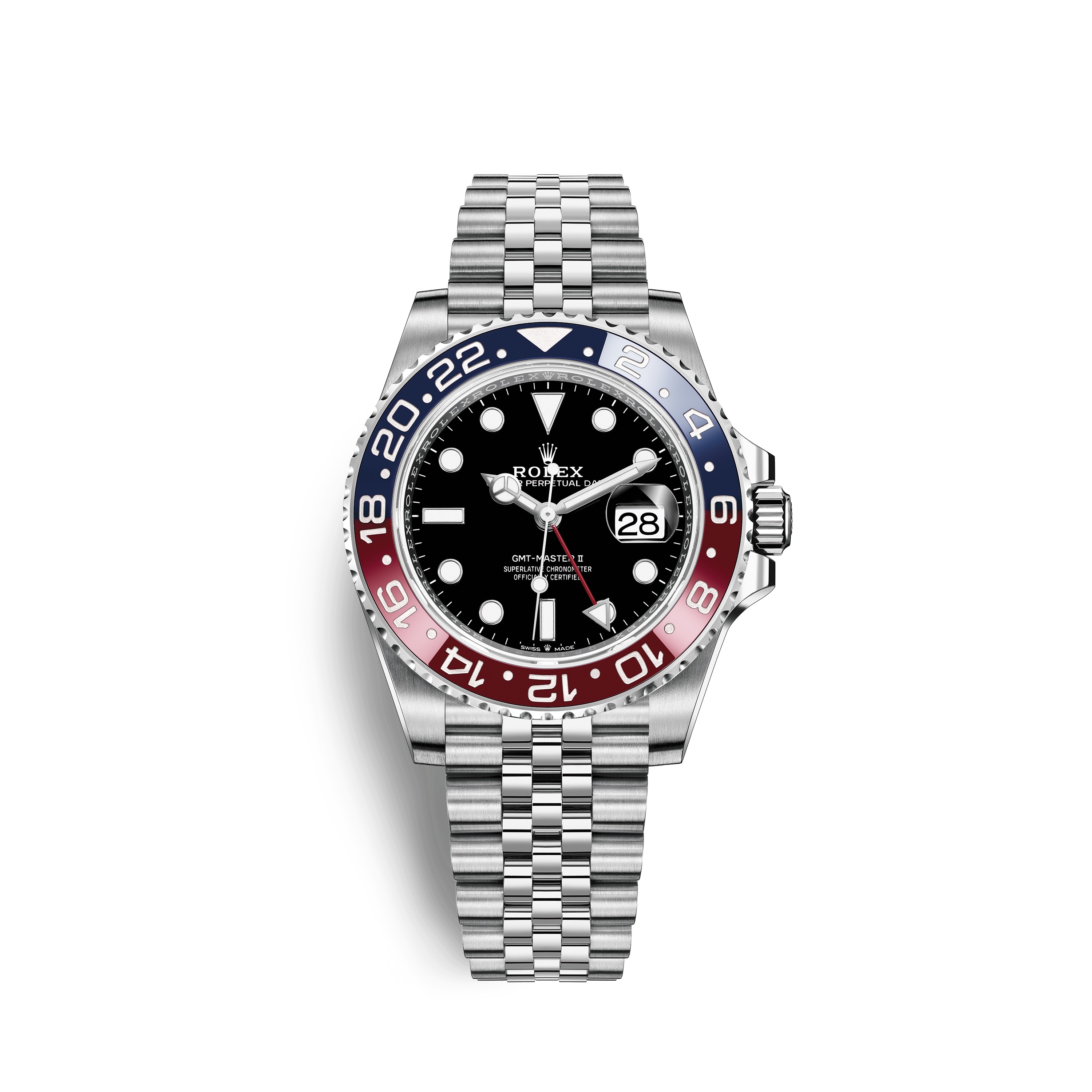 Rolex 126710BLRO 0001 GMT Master II Stainless Steel BLRO Jubilee 