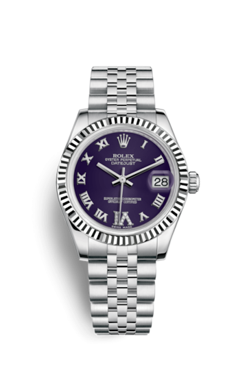 Rolex 178274 0088 Datejust 31 Stainless Steel Fluted Jubilee