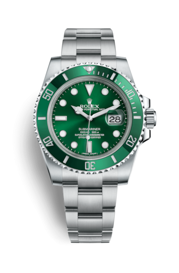 Rolex Submariner Date “Hulk” Green Dial Green Bezel – ref 116610LV