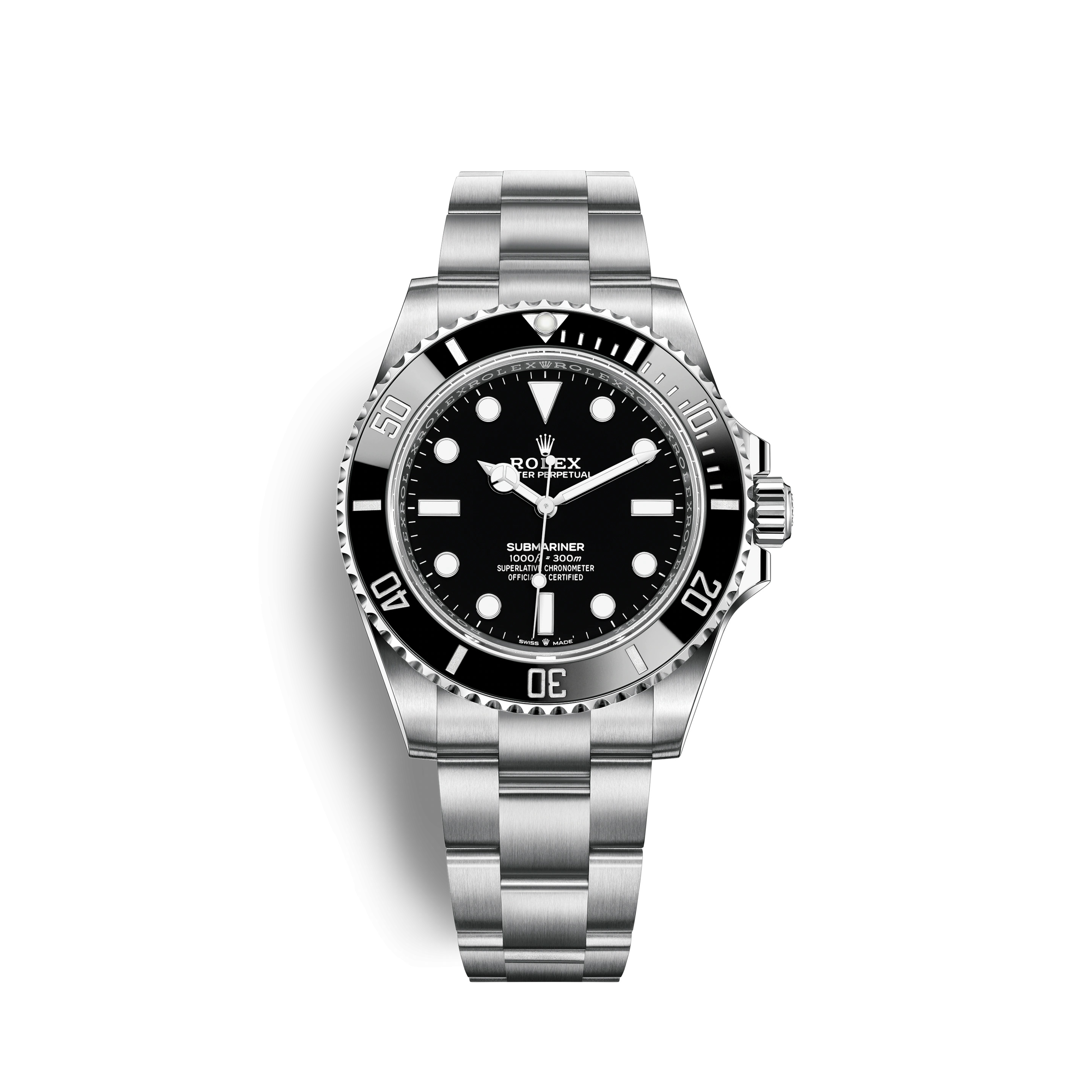 Rolex 124060-0001 : Submariner No-Date 41 / Stainless Steel / Black