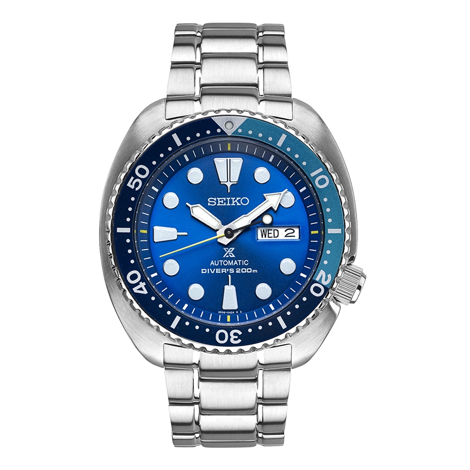 Seiko SRPB11 : Prospex Diver Turtle Stainless Steel / Blue Lagoon ...