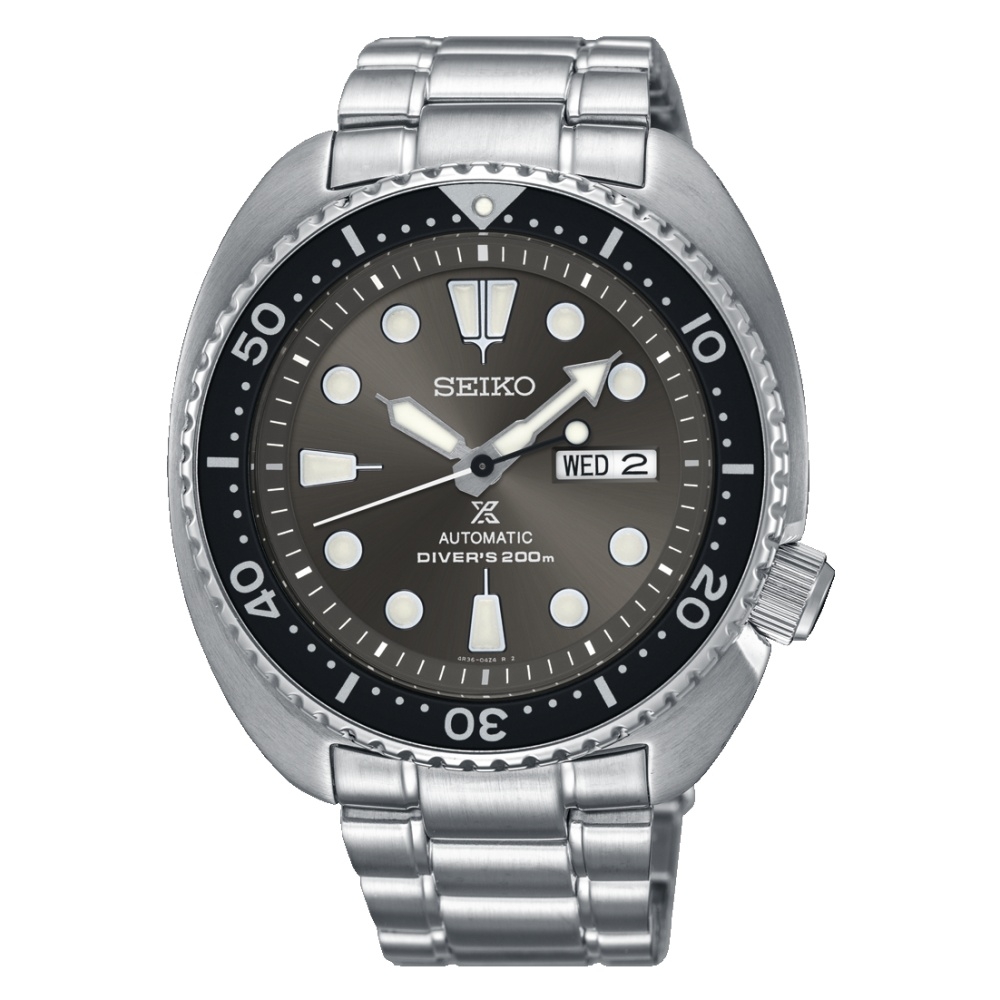 Seiko SRPC23 : Prospex Diver Turtle Stainless Steel / Grey / Bracelet ...
