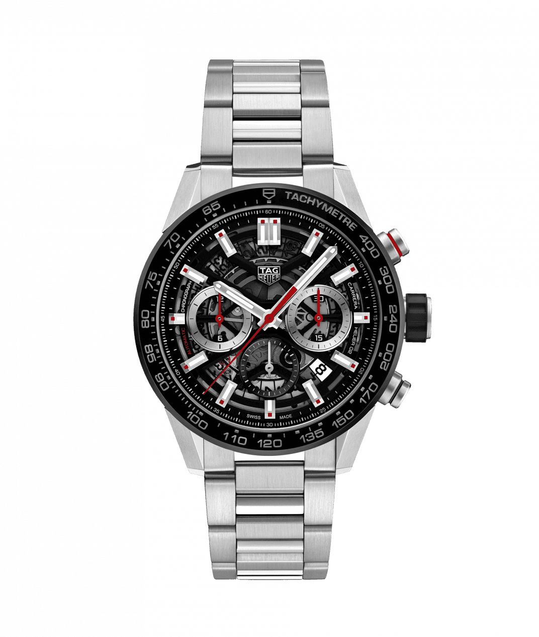 TAG Heuer CBG2010.BA0662 : Carrera Calibre Heuer 02 43 Stainless Steel ...