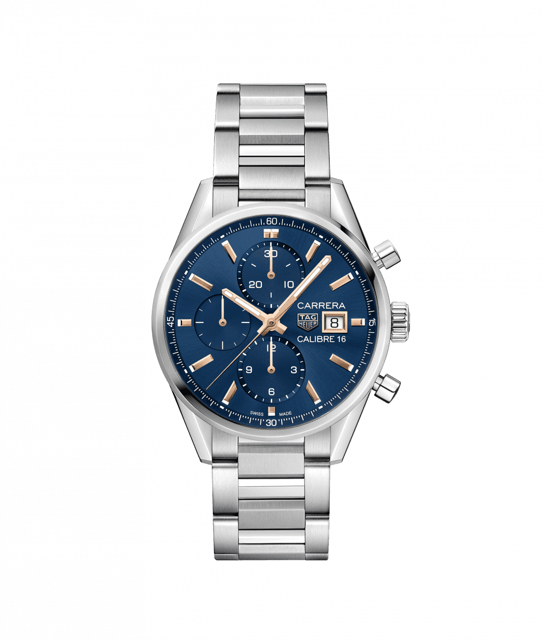 TAG Heuer CBK2115.BA0715 : Calibre 16 41 Stainless Steel / Blue ...