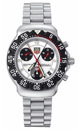 TAG Heuer CA1212.BA0493 Formula 1 Chronograph Quartz Stainless Steel Silver Bracelet WatchBase