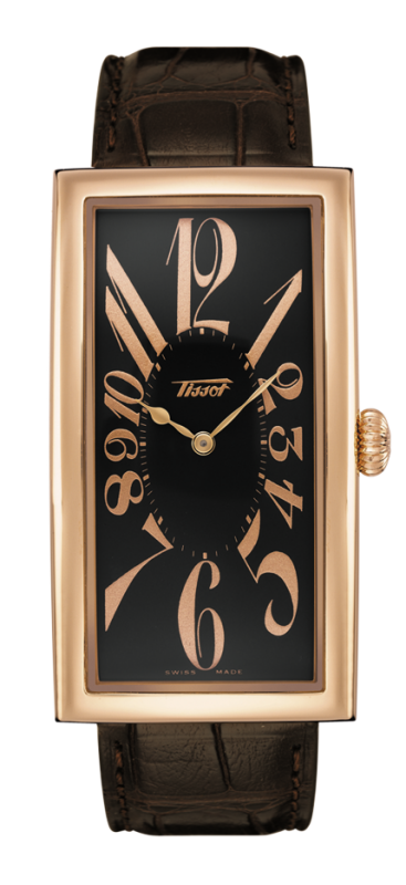 Tissot T71.8.718.52 Prince 1 Mechanical Rose Gold Black