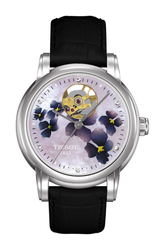 Tissot T050.207.16.106.00 Lady Heart Flower Power WatchBase