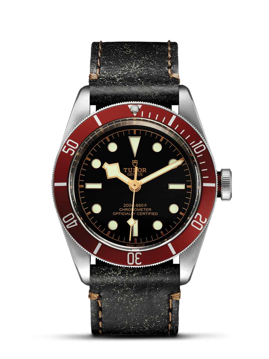 Tudor 79230R-0005 : Heritage Black Bay Red Manufacture / Strap » WatchBase