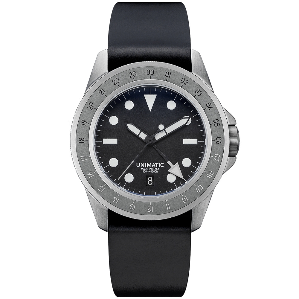 Unimatic U1-HGMT : Modello Uno Hodinkee GMT » WatchBase