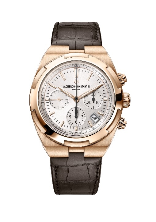 Vacheron Constantin 5500V/000R-B074 : Overseas Chronograph Pink Gold ...