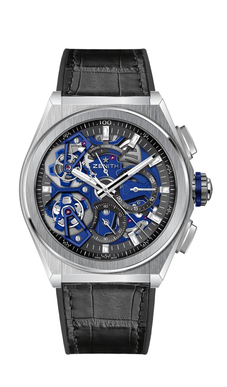 Zenith 40.9000.9020/78.R582 : Defy Double Tourbillon Platinum ...