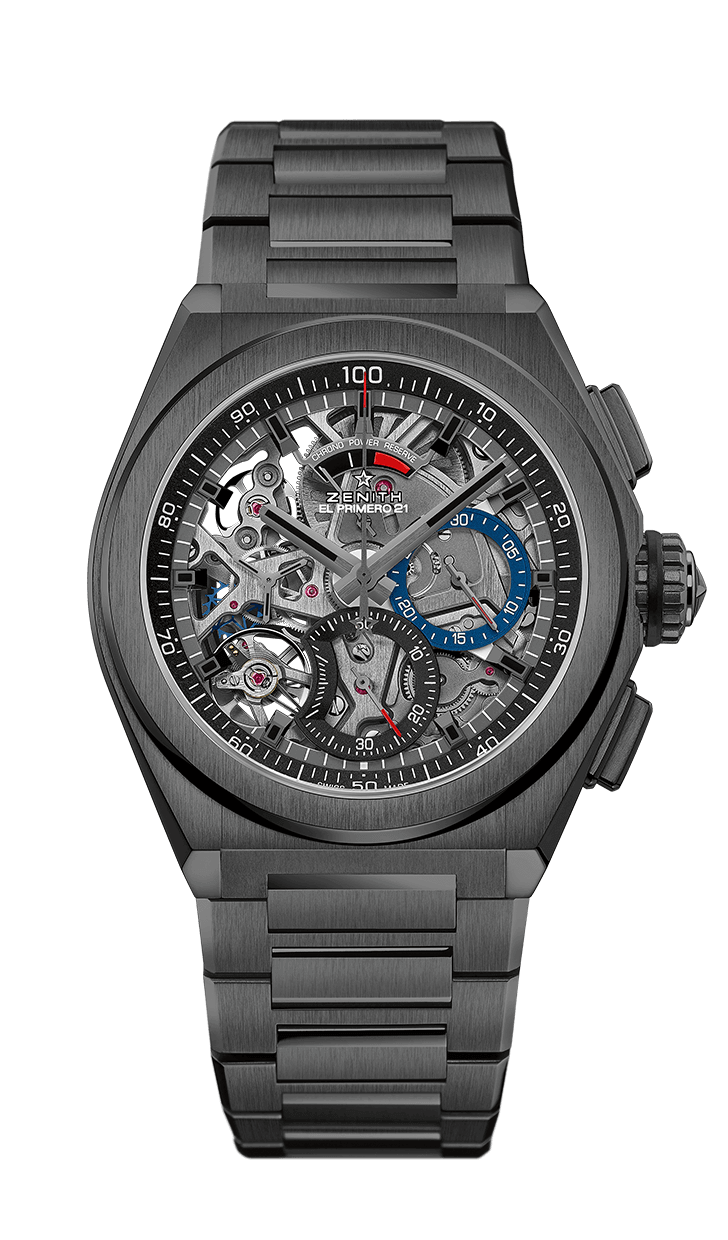 Zenith 49.9000.9004/78.M9000 : Defy El Primero 21 Black Ceramic ...